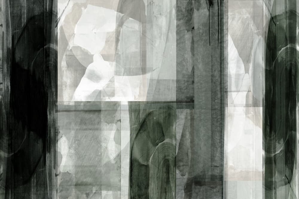 Dark Abstract Layers by cartissi — canvas wall art