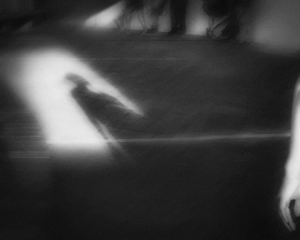 Night Shadow Walker by Leah Guo — canvas wall art