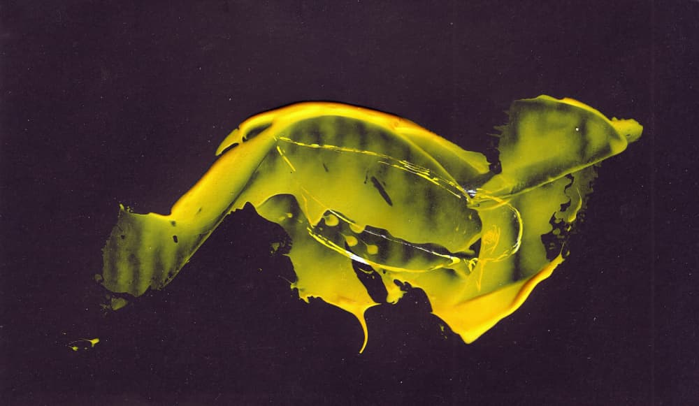 Vibrant Golden Streak by Rafal Kulik — canvas wall art