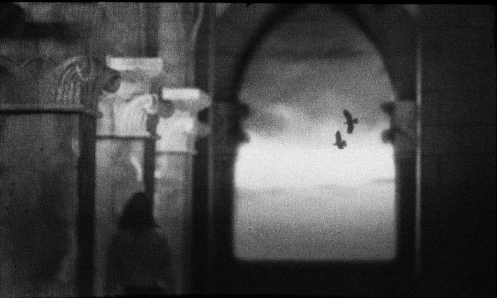 Ancient Archway And Flight by Teruhiko Tsuchida — canvas wall art