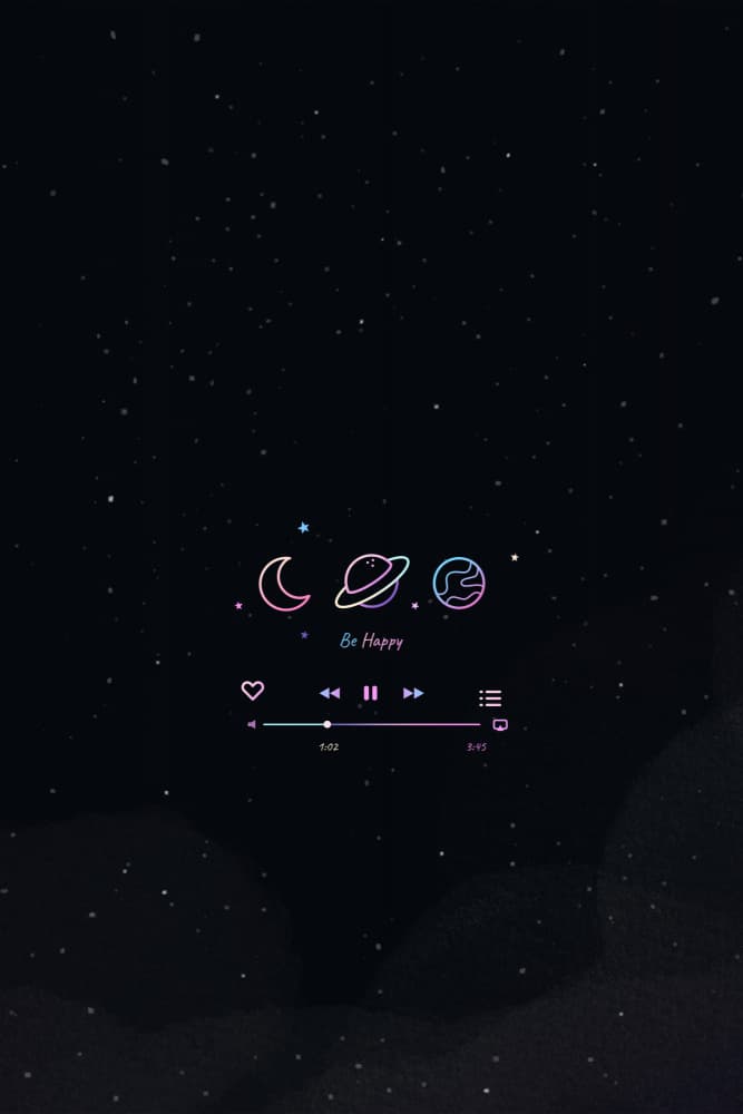 Neon Galaxy by Xuan Thai — canvas wall art