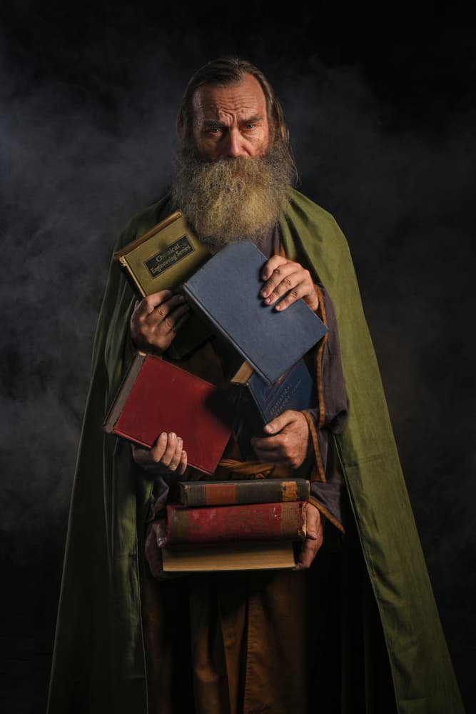 Ancient Wisdom Keeper by Ajar Setiadi — canvas wall art