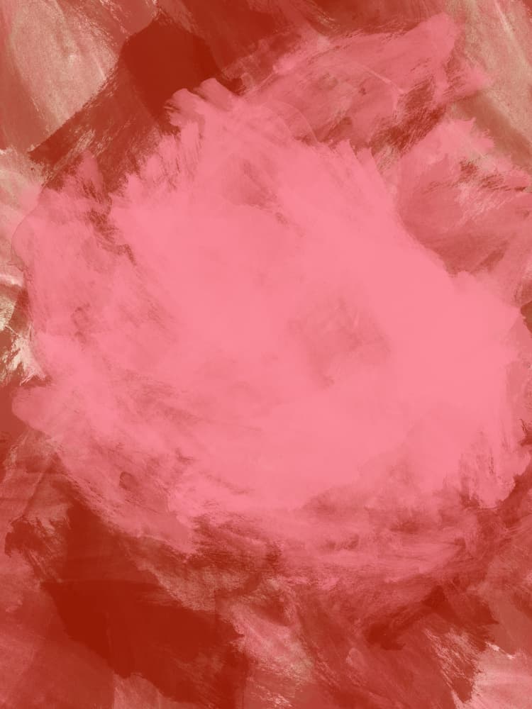 Vibrant Red Pink Abstract by Dina Dankers — canvas wall art