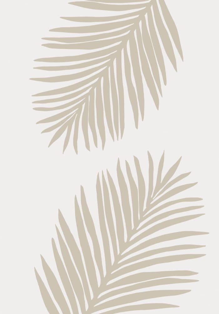 Tropical Palm Leaves by Pictufy Studio — canvas wall art