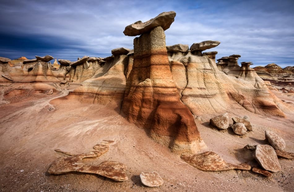 Dramatic Badlands Landscape by John Fan — canvas wall art