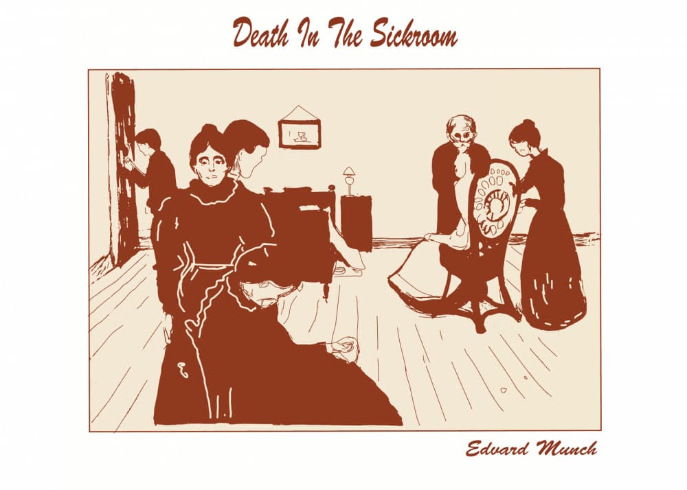 Death In The Sickroom by Doa Project — canvas wall art