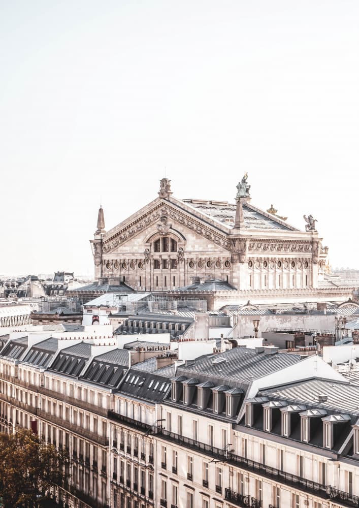 Grand Parisian Architecture by Talitha McQueen — canvas wall art