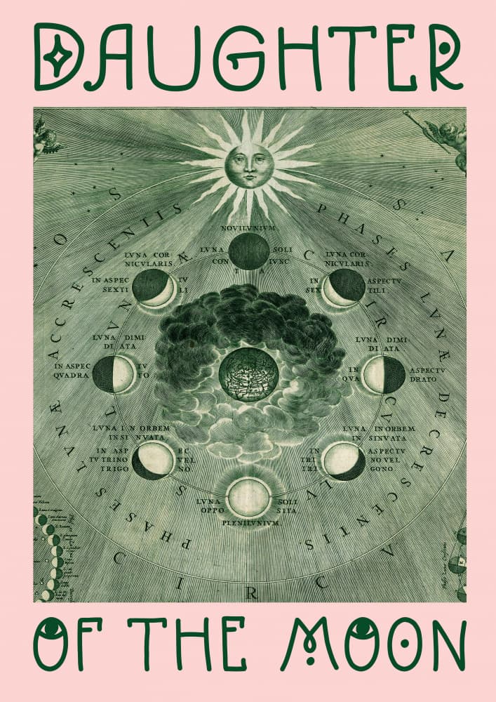 Daughter Of The Moon by Talitha McQueen — canvas wall art