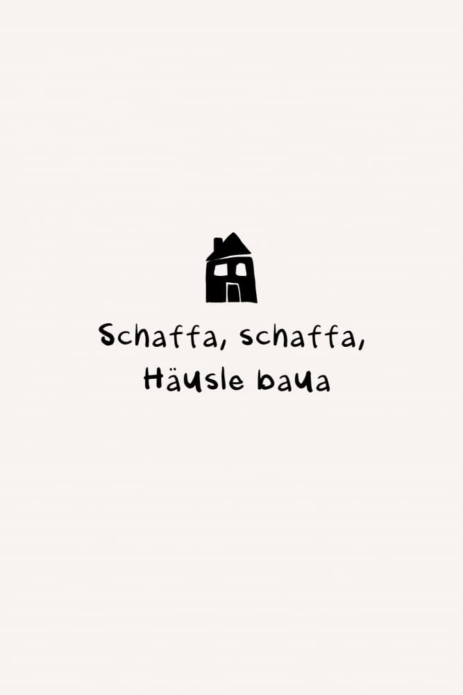 Schaffaschaffahäuslebaua by Treechild — canvas wall art