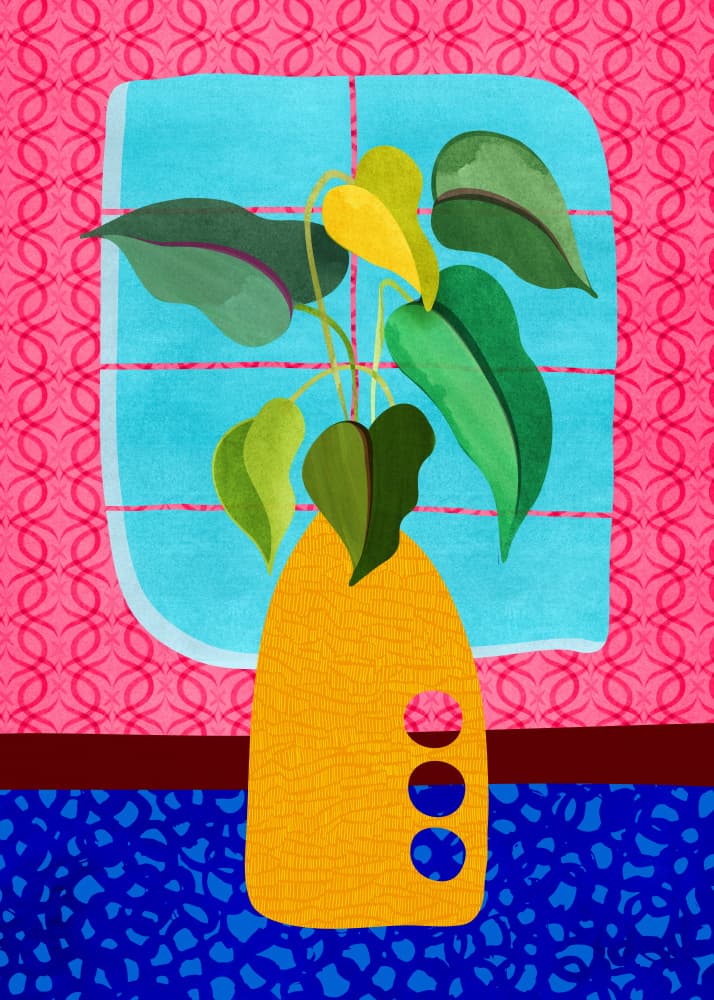 Miami Still Life 1 by Kristian Gallagher — canvas wall art