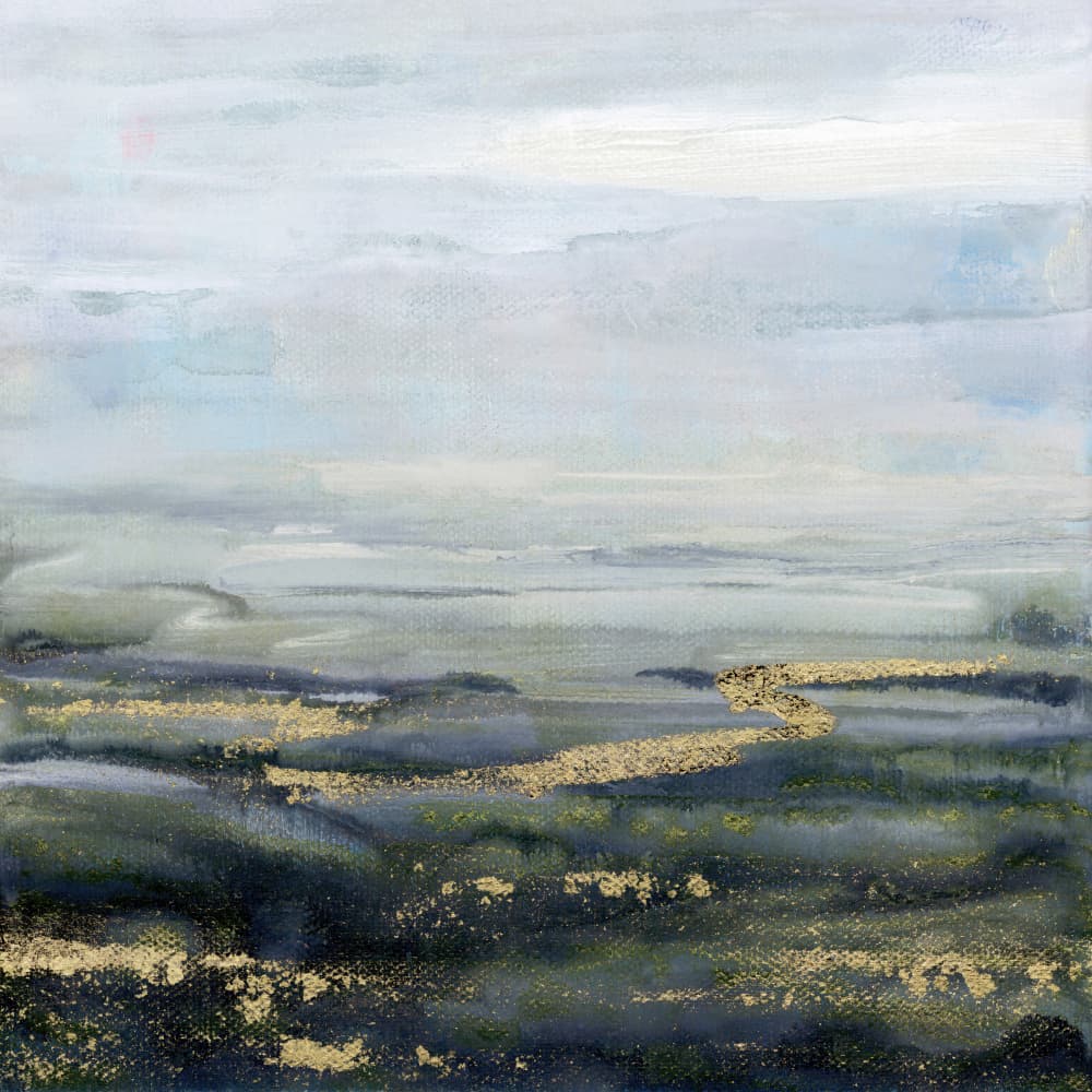 Serene Golden Valley by Nicole Walsh — canvas wall art