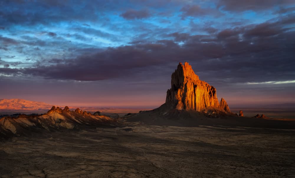 Desert Sunset Peak by Joanna W — canvas wall art