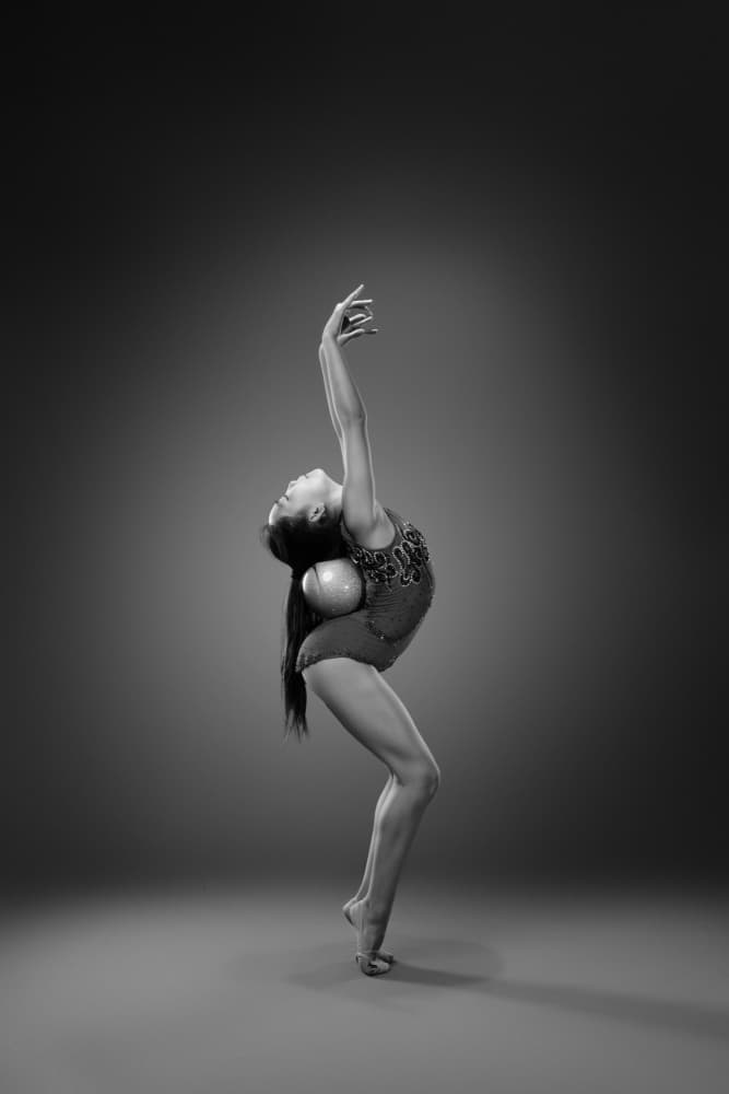Artistic Gymnast Arch by Rob Li — canvas wall art