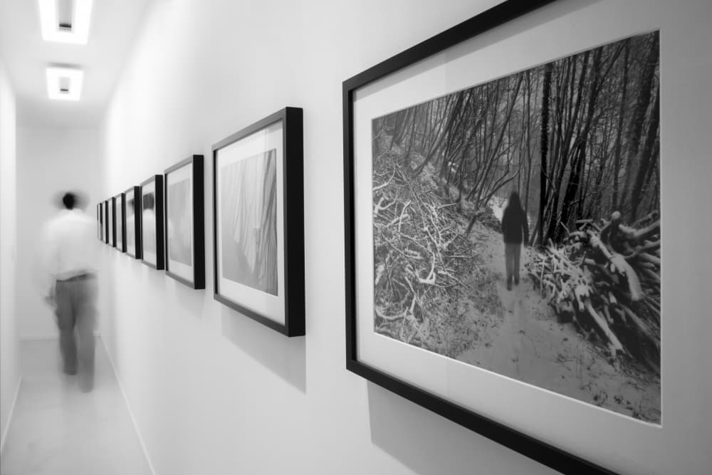 Mysterious Gallery Walk by Primož Kožuh — canvas wall art