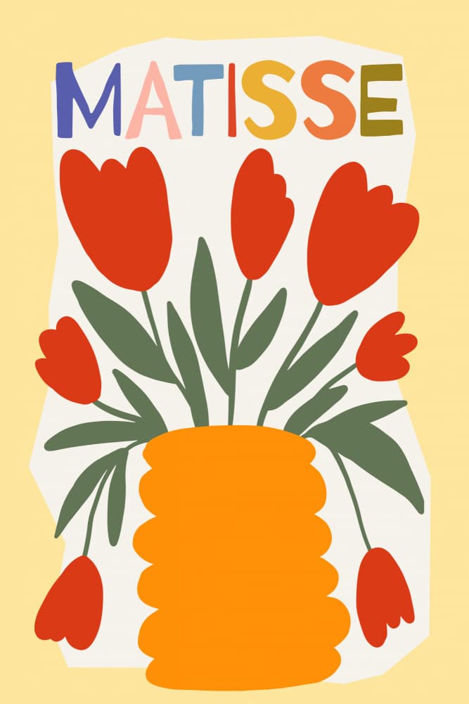 Matisseposterno02 by Treechild — canvas wall art