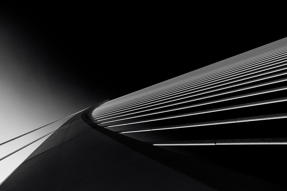 Modern Architectural Lines by Roland Weber — canvas wall art