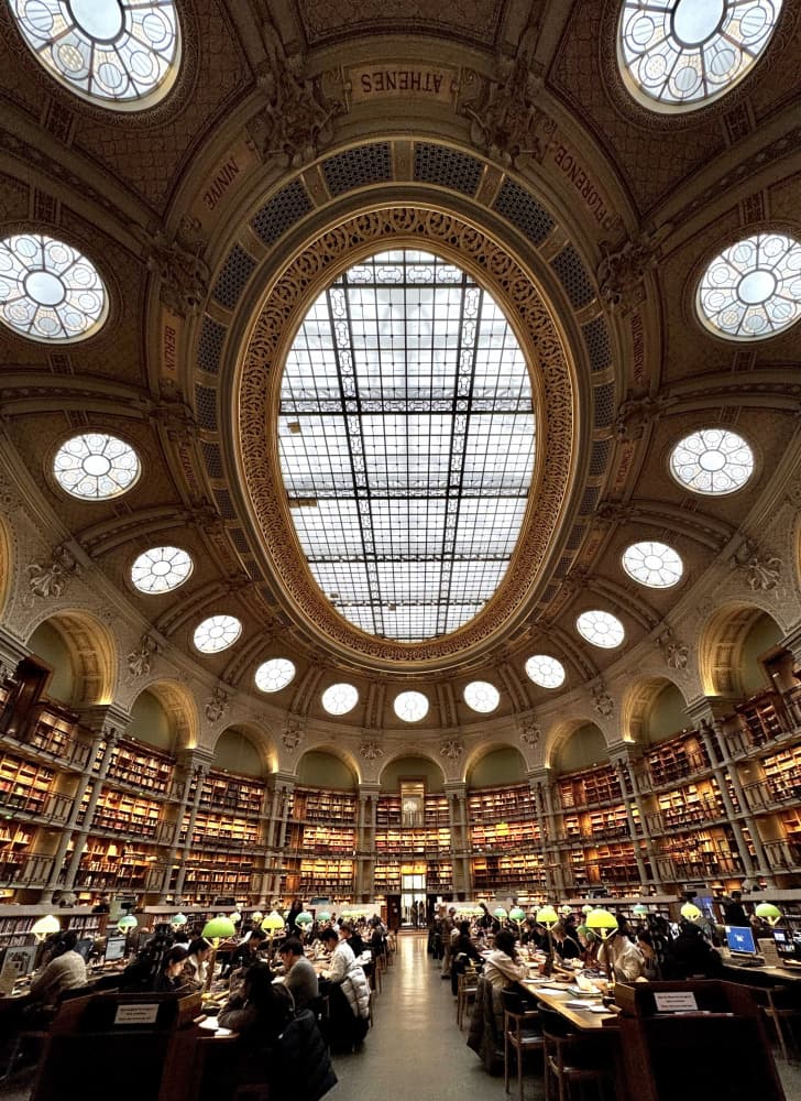 Grand Library Reading Room by KIMIO KOBAYASHI — canvas wall art