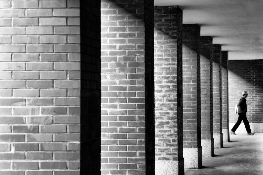 Dramatic Corridor Walk by Jurij Bizjak — canvas wall art