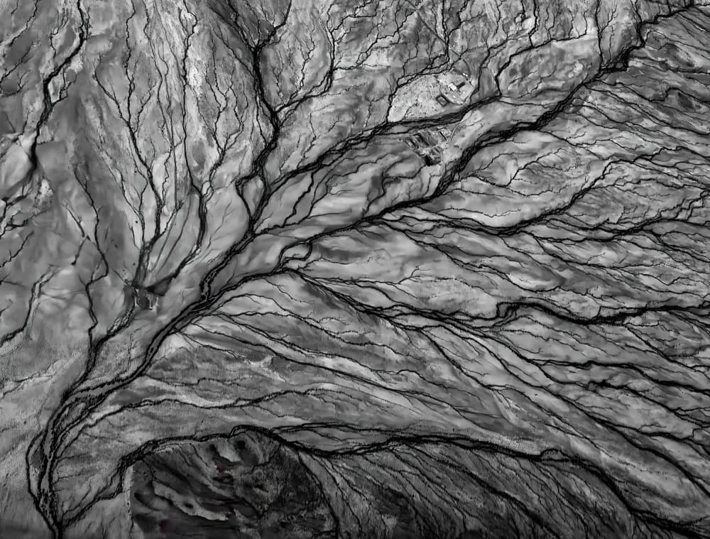 Abstract Earth Patterns by Liyun Yu — canvas wall art