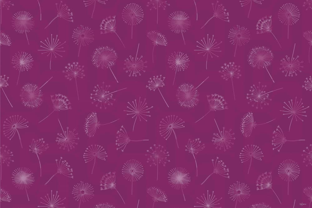 Delicate Dandelion Pattern by Sue Skellern — canvas wall art