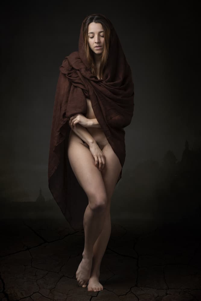 Draped Contemplation by Jan Slotboom — canvas wall art