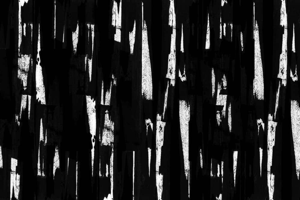 Sharp Vertical Abstraction by cartissi — canvas wall art