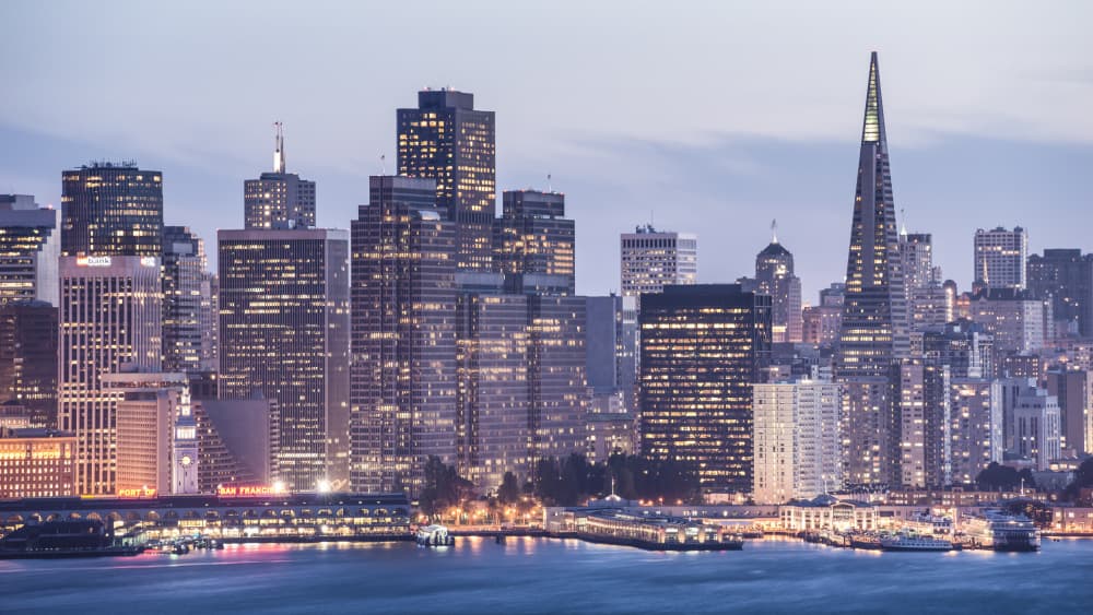 San Francisco Skyline by Stefan Hefele — canvas wall art
