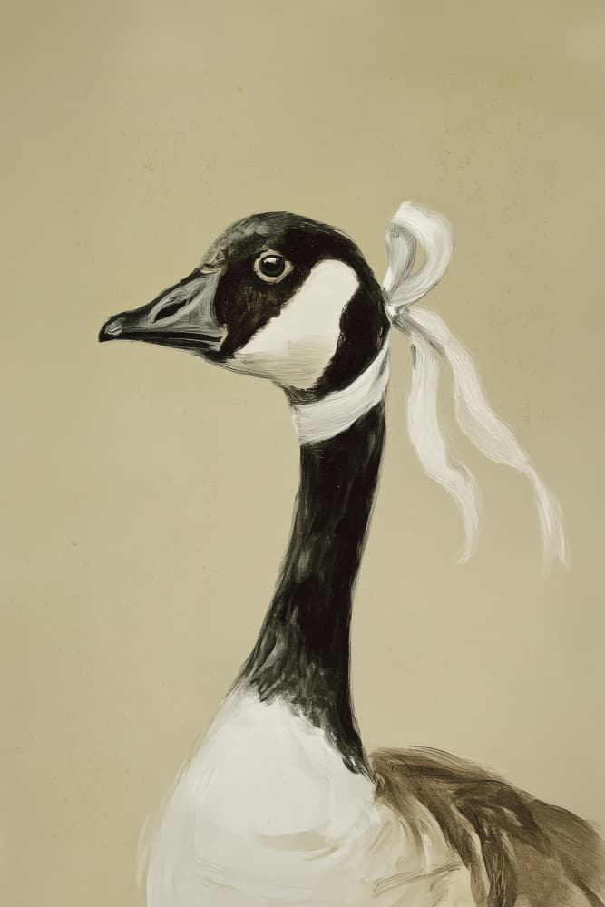 Lovelygoose by Treechild — canvas wall art