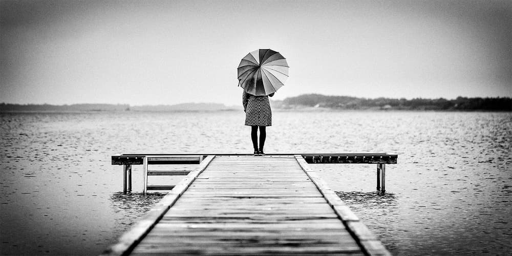 Rainy Day Reflection by Leif Løndal — canvas wall art
