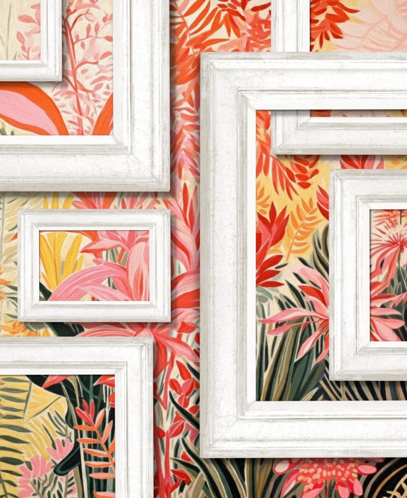 Lush Botanical Gallery by Marja van den Hurk — canvas wall art