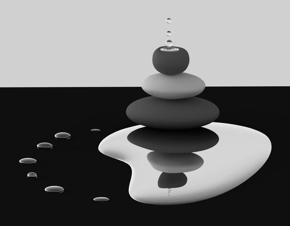 Zen Stone Balance by Antonyus Bunjamin (Abe) — canvas wall art