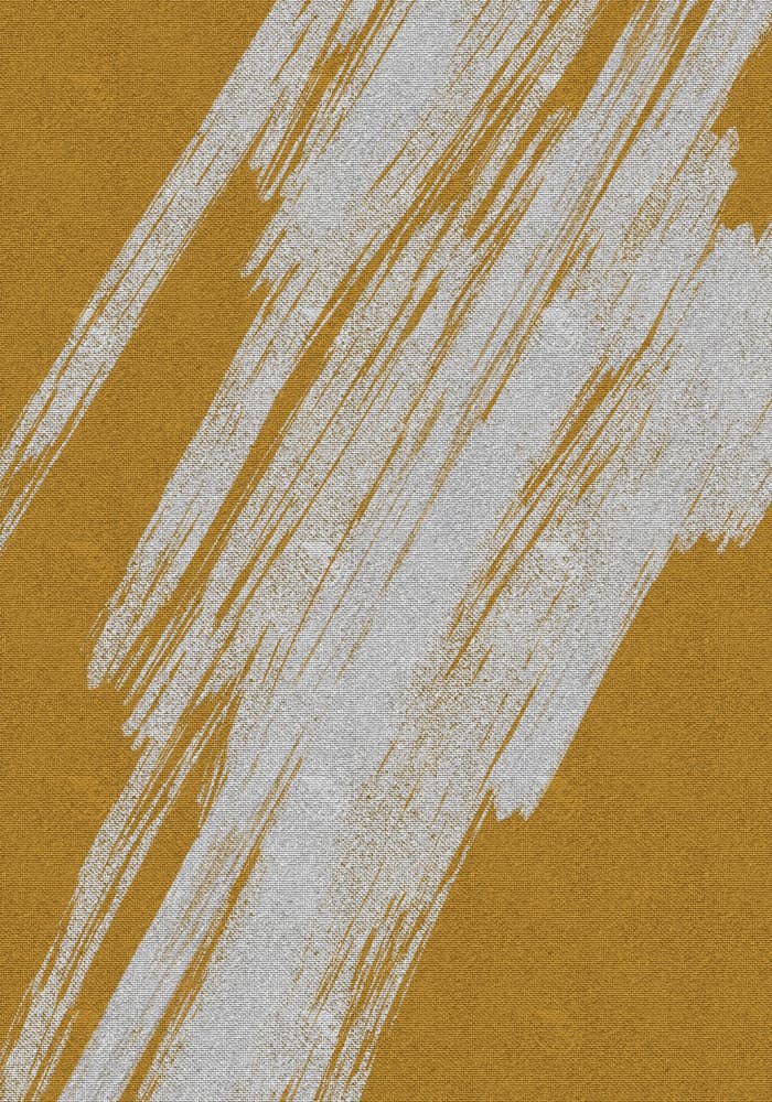 Mustard Brushstroke Pattern by Yuli Saputra — canvas wall art