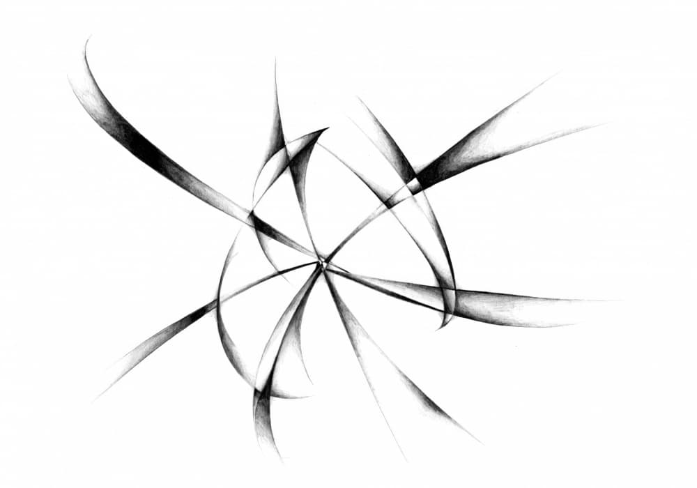 Dynamic Lines Abstract by Kulik — canvas wall art