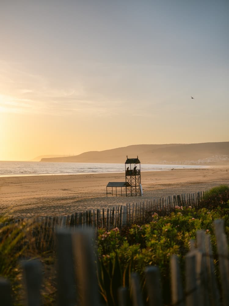 Moroccan Coast Sunset by Raisa Zwart — canvas wall art