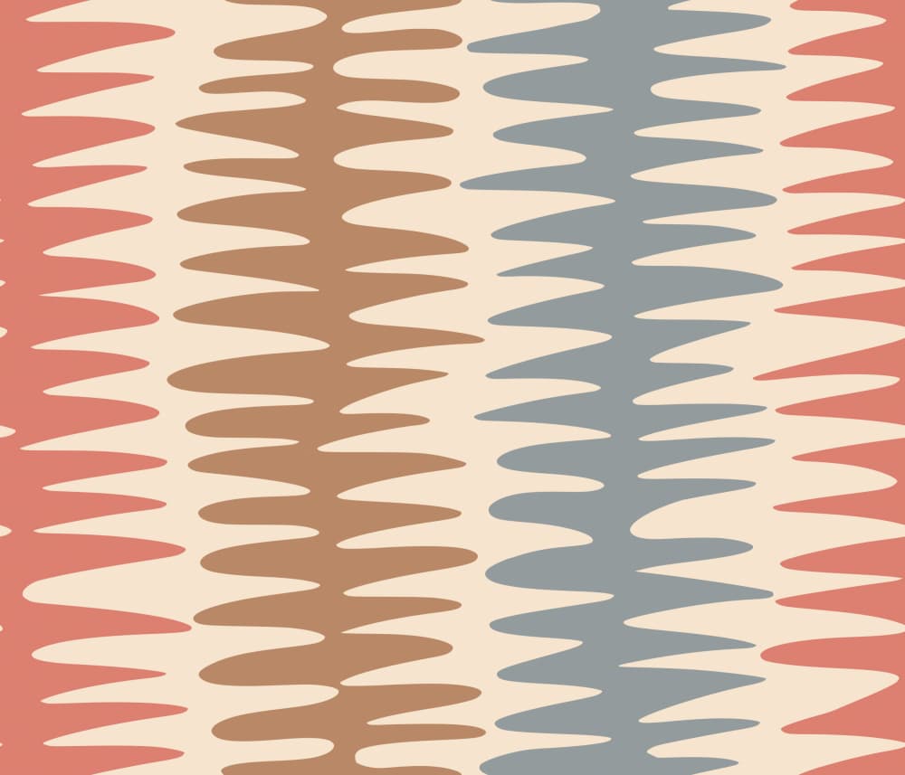 Soft Wavy Pattern by Annick — canvas wall art