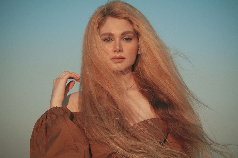 Ethereal Blonde Woman by Behrouz Sasani — canvas wall art