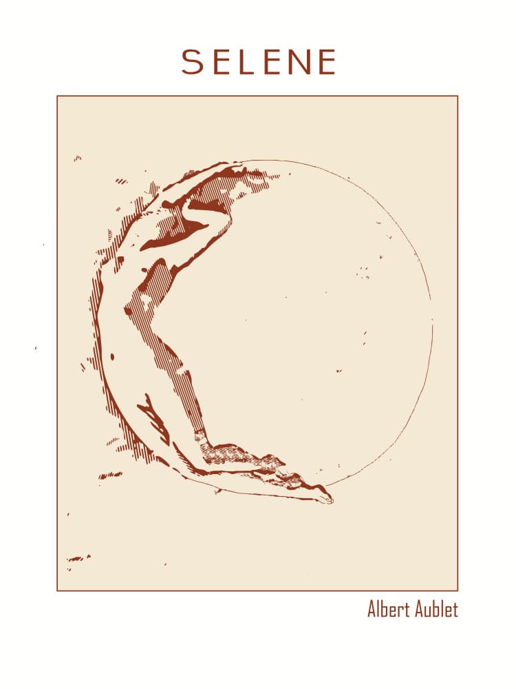 Moon Goddess Figure by Doa Project — canvas wall art