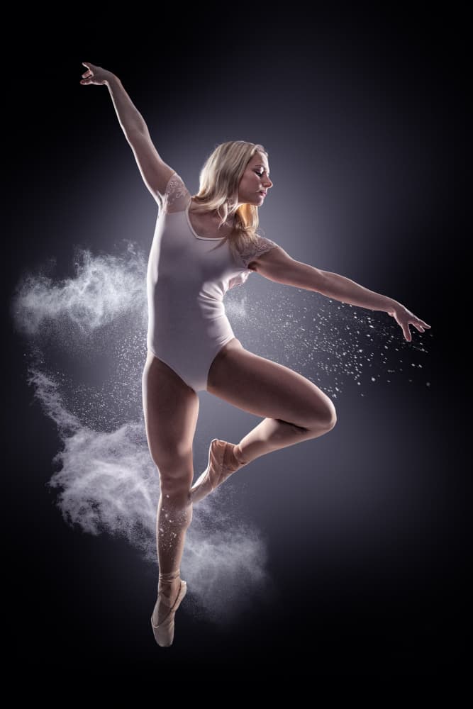 Ethereal Ballet Leap by Marcel Egger — canvas wall art