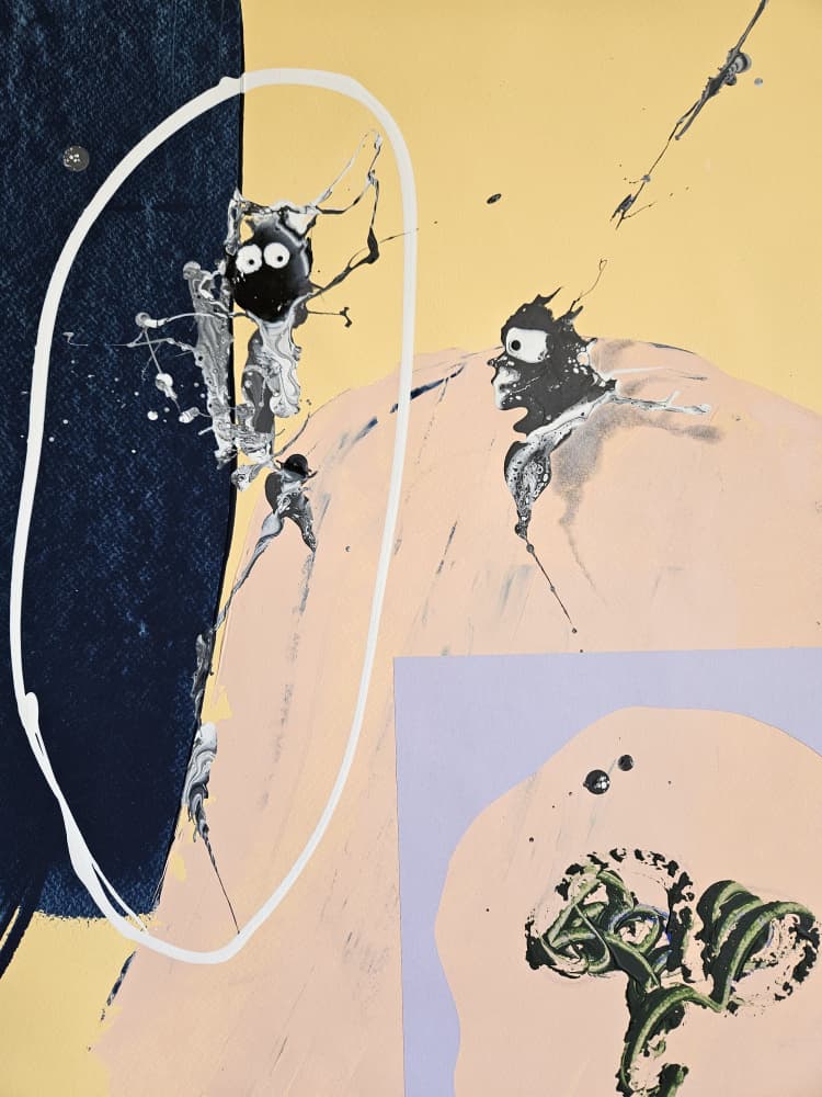 Surreal Abstract Figures by Stefano Mazzolini — canvas wall art