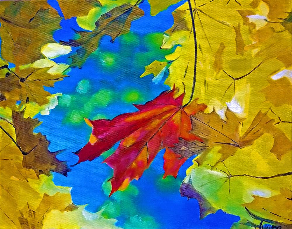 Red 1 by Duane A. Brown — canvas wall art