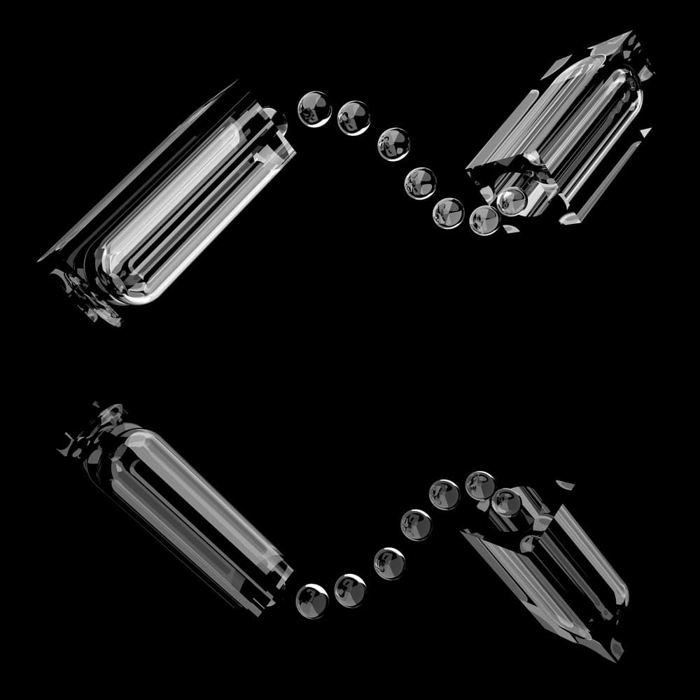 Flowing Crystal Spheres by Antonyus Bunjamin (Abe) — canvas wall art
