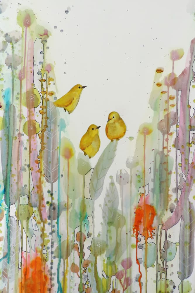 Mes Tous Petits by Sylvie Demers — canvas wall art