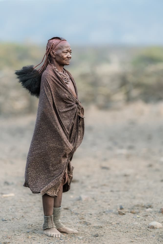 Dignified Himba Woman by Trevor Cole — canvas wall art