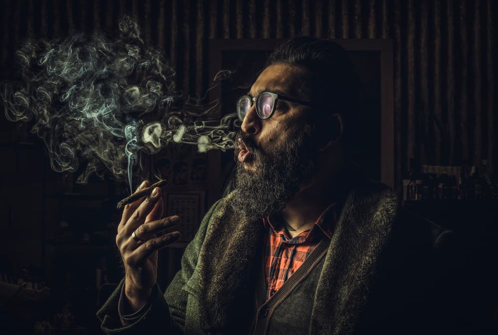Smoke Ring Master by gNo — canvas wall art
