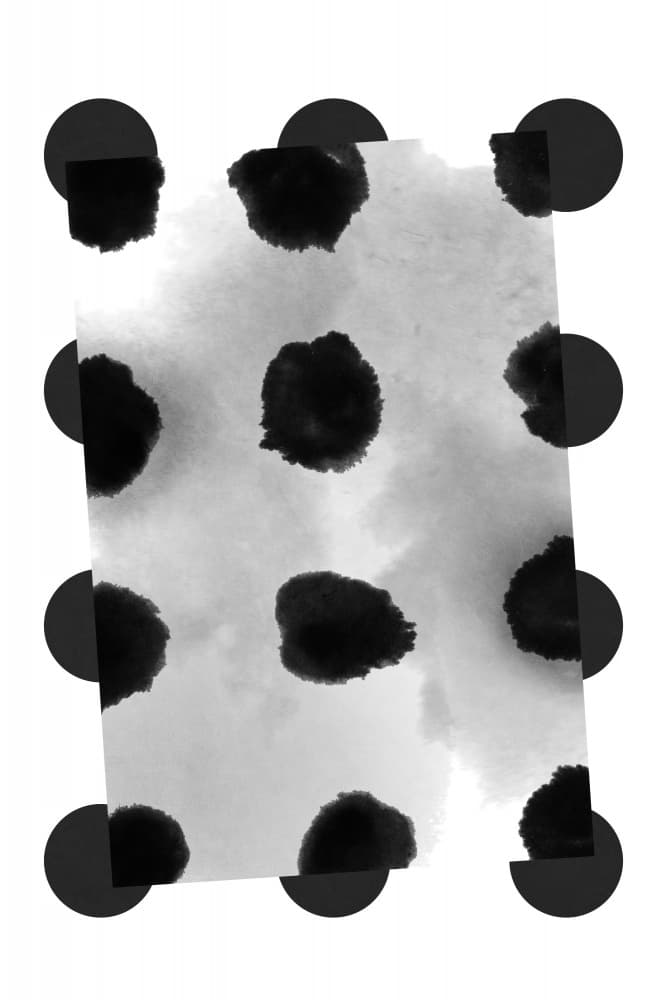 Dalmatian Spot Pattern by amini54 — canvas wall art