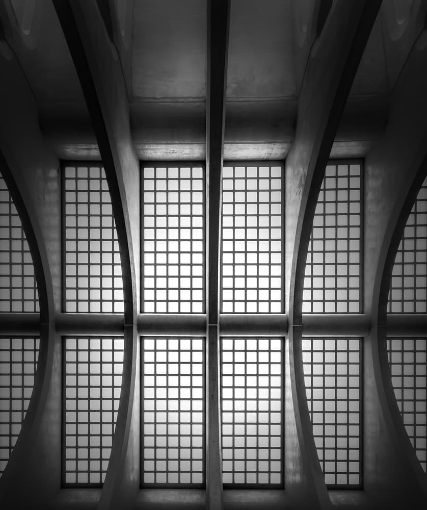 Geometric Window Arches by Marc Huybrighs — canvas wall art