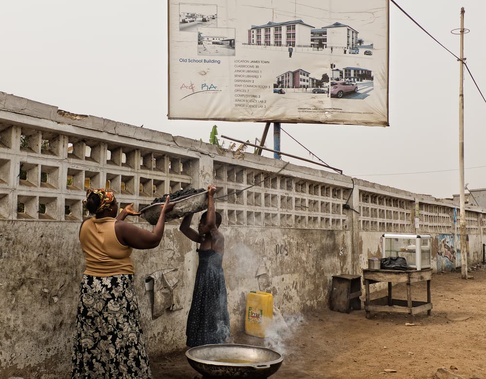 Women Cooking Street Food by Lorenzo Grifantini — canvas wall art