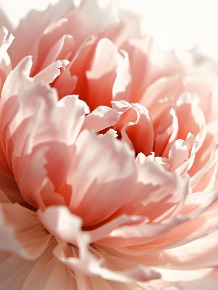 Soft Pink Petals by Ohkimiko — canvas wall art