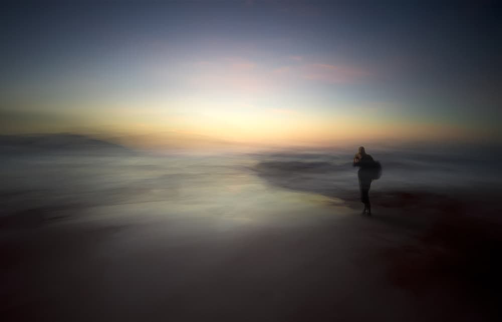 Dreamy Beach Solitude by Santiago Pascual Buye — canvas wall art