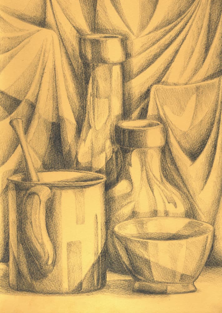 Classic Still Life Study by Kulik — canvas wall art